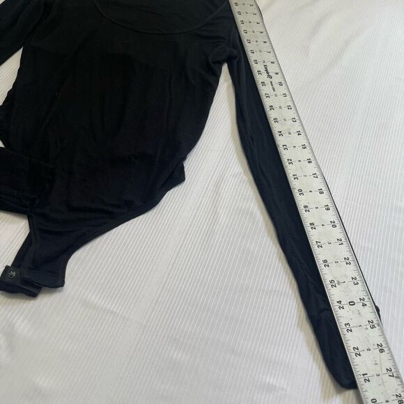 Intimately Free People Black Bodysuit Size Small - Picture 4 of 6